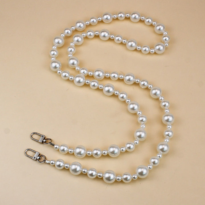 Elegant Pearl and Silver Necklace Kalsten