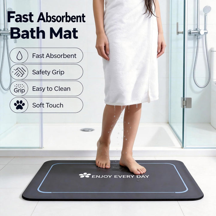 Non-Slip Comfort Bath Mat Kalsten