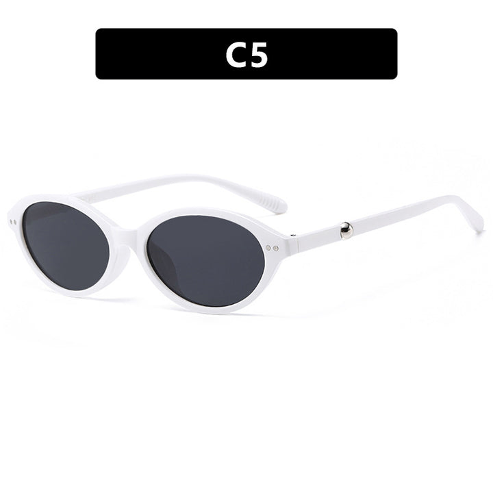 Women trendy sunglasses in oval design with UV protection Kalsten