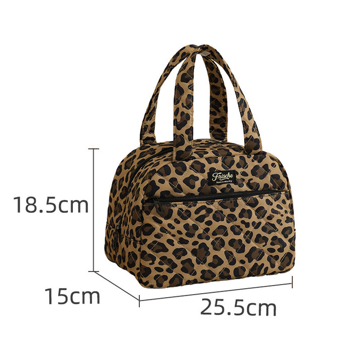 Quilted Floral Lunch Tote Kalsten