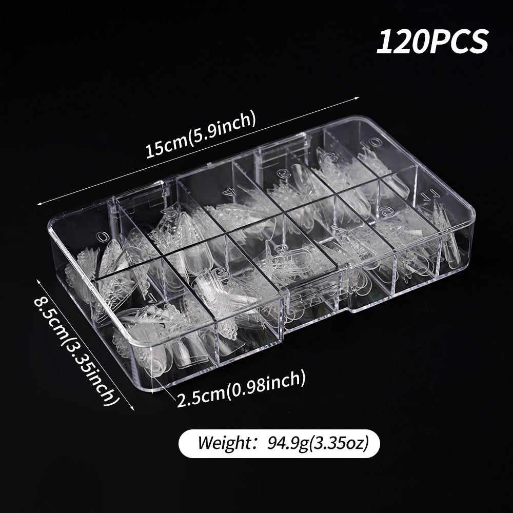 Premium Clear Nail Extension Tips Kalsten