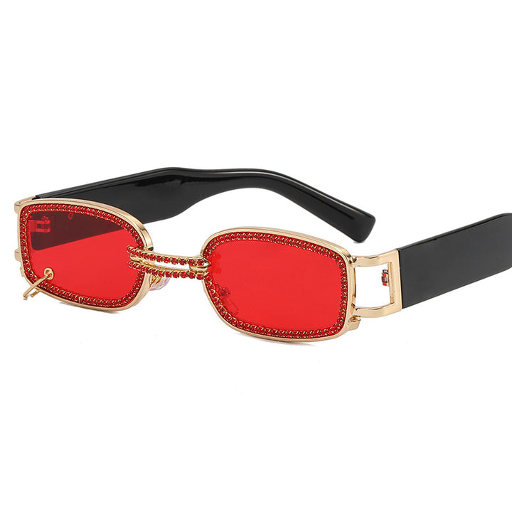 Women's stylish sunglasses with sparkling crystal frame Kalsten