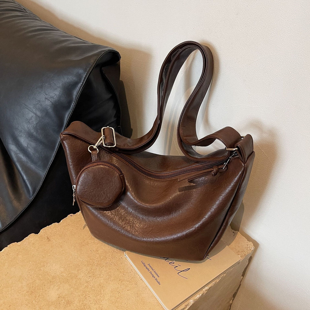 Elegant Slouchy Shoulder Tote