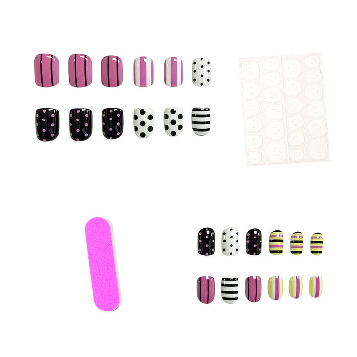 Creative Multi-Pattern Nail Art Enhancements Kalsten