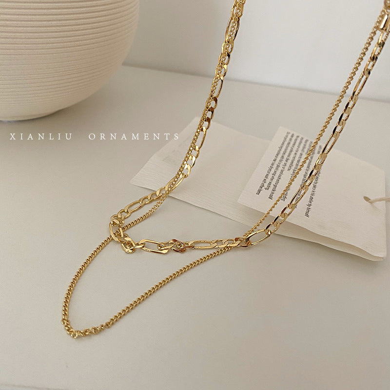 Layered Chain Necklace Kalsten