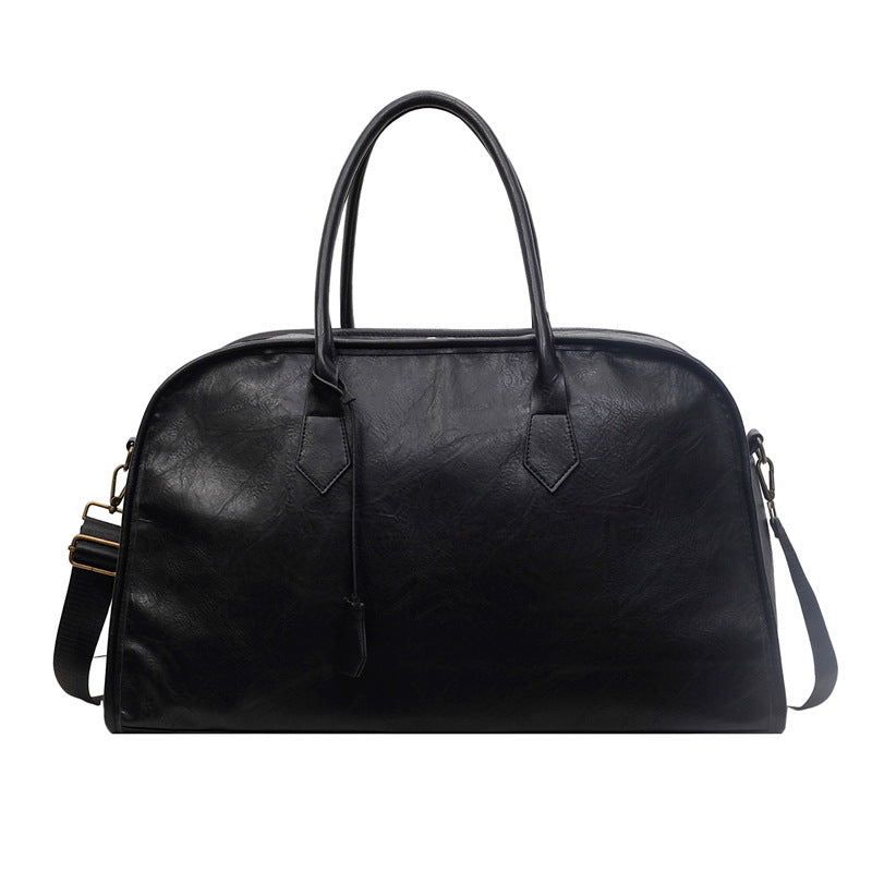 Premium Leather Weekender Duffle