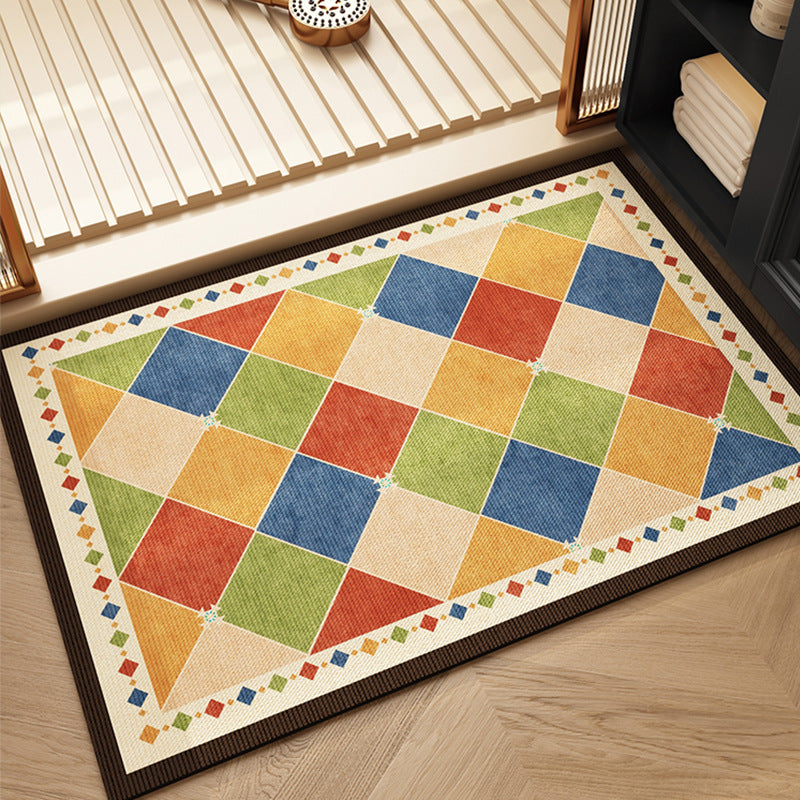 Artistic Mosaic Pattern Area Rug for Home Decor