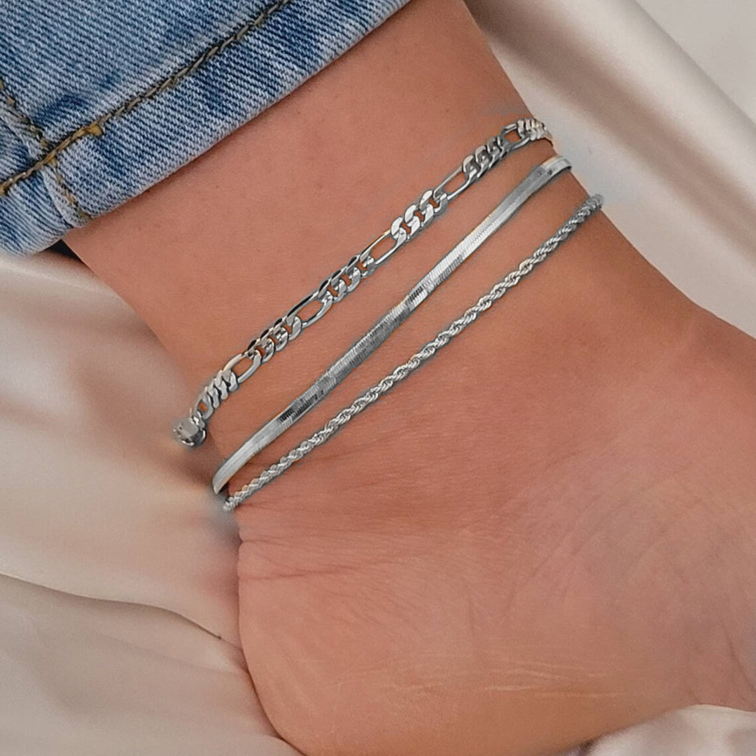 Elegant Double Chain Anklet Kalsten