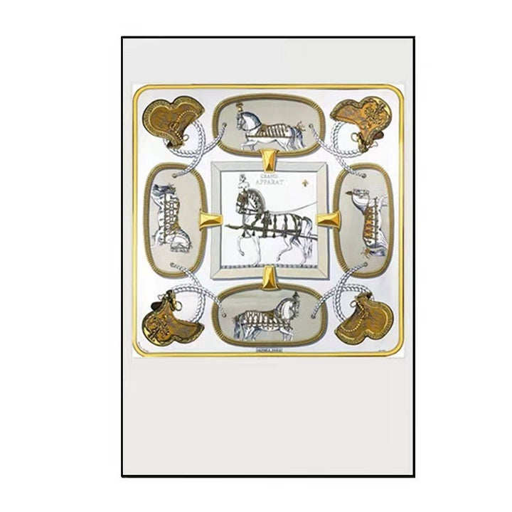 Decorative Silk Scarf