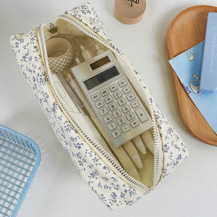 Floral Print Pencil Case