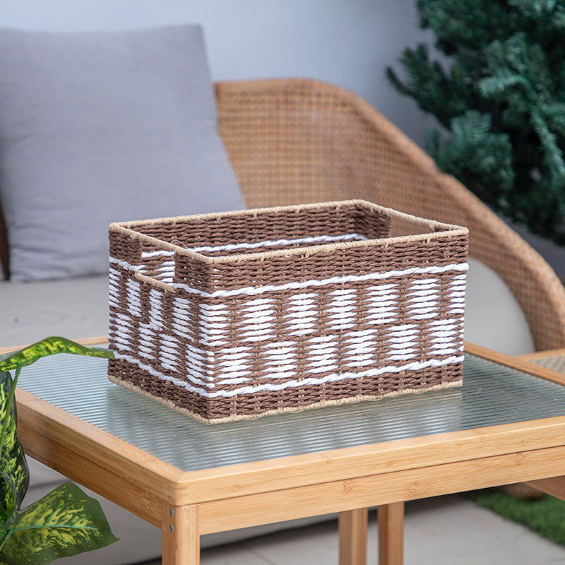 Decorative Woven Storage Cube Kalsten