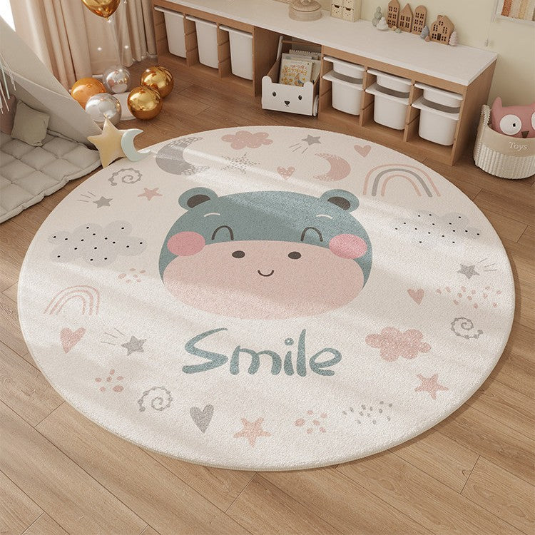 Alphabet-Themed Educational Area Rug for Kids