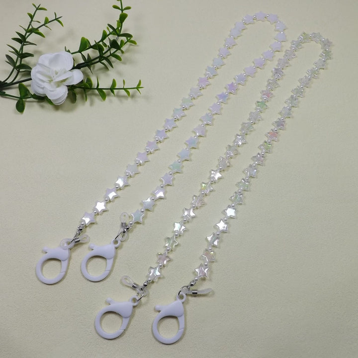 Glasses strap made of transparent resin Kalsten