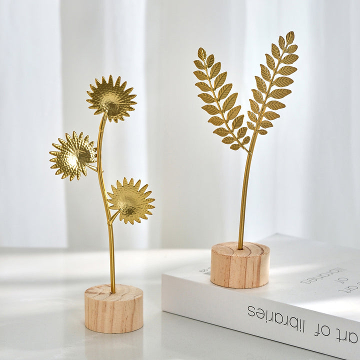 Decorative Ginkgo Leaf Sculpture