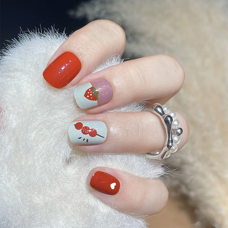Creative Fruit-Themed Nail Art Kalsten