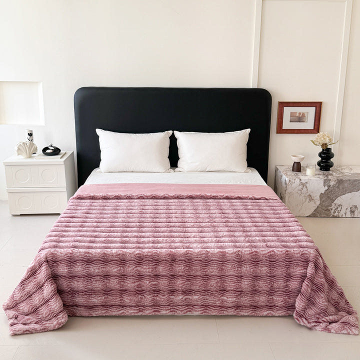 Textured Throw Blanket