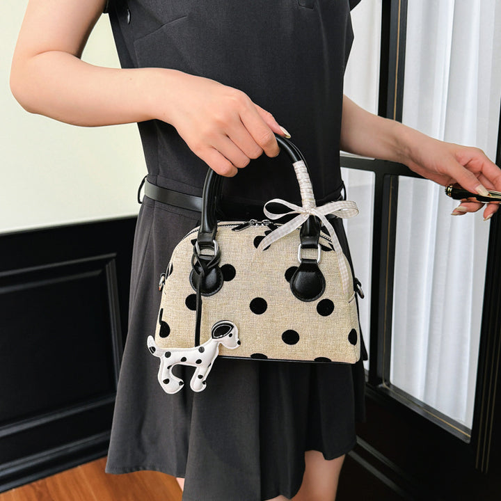 Whimsical Polka Dot Mini Handbag Kalsten