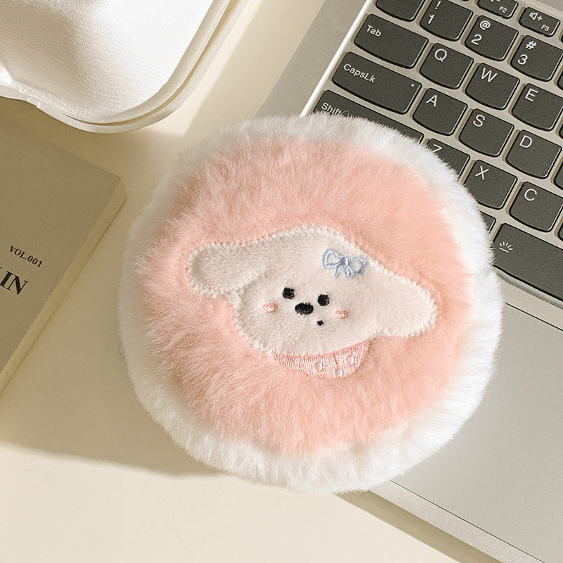 Fluffy animal motif cushion Kalsten