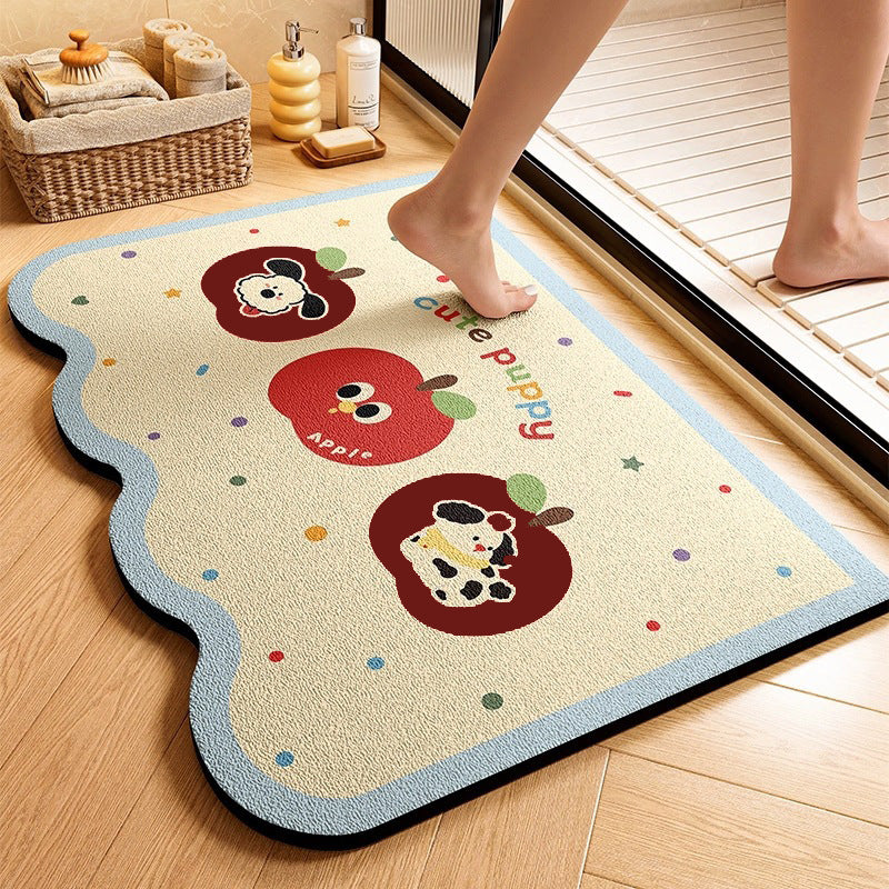 Cute Animal-Themed Memory Foam Bath Mat Kalsten