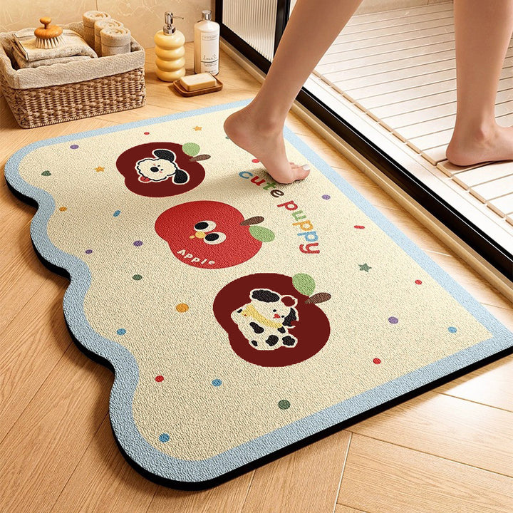 Cute Animal-Themed Memory Foam Bath Mat Kalsten