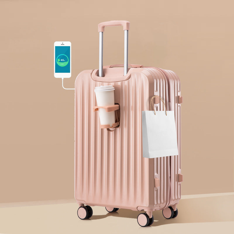 Smart Charging Hard-Shell Suitcase Kalsten