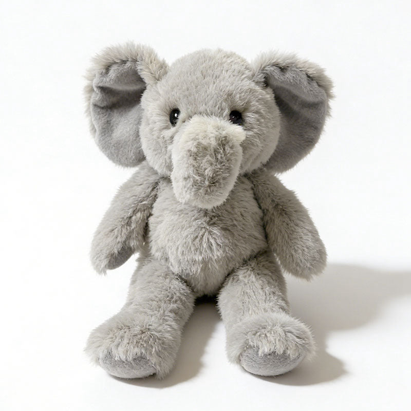 Plush Cow Cuddle Companion with Soft Faux-Fur, Embroidered Face & Huggable Snout Kalsten