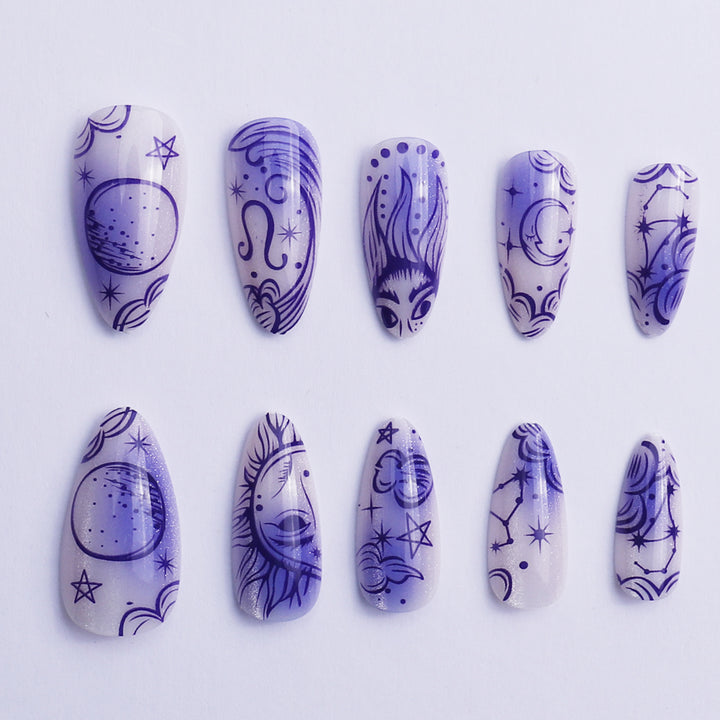 Celestial Nail Art Extensions