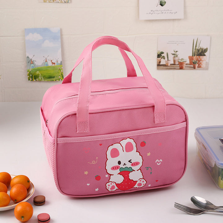 Insulated Kids' Lunch Bag with Cute Bear Design Kalsten