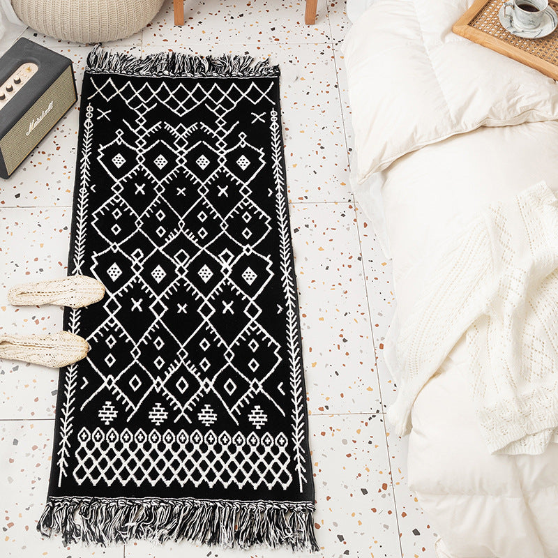 Decorative Fringe Area Rug Kalsten