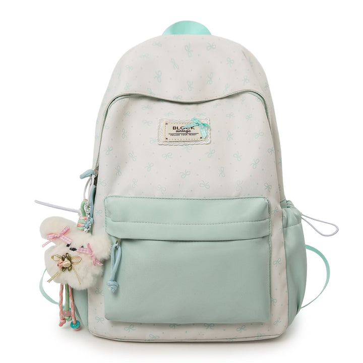 Stylish Printed Backpack with Fun Character Accents Kalsten