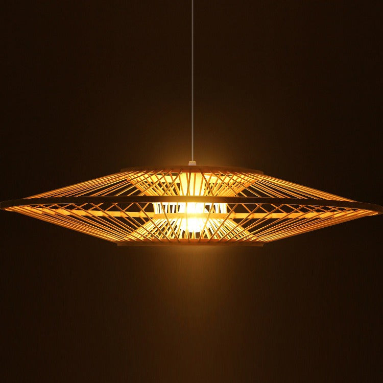 Geometric Pattern Pendant Light