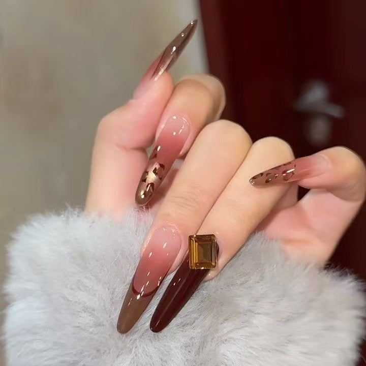 Elegant Stiletto Nail Design