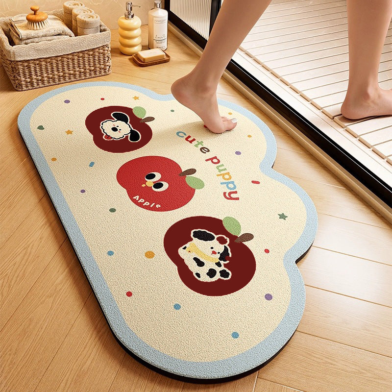 Cute Animal-Themed Memory Foam Bath Mat Kalsten