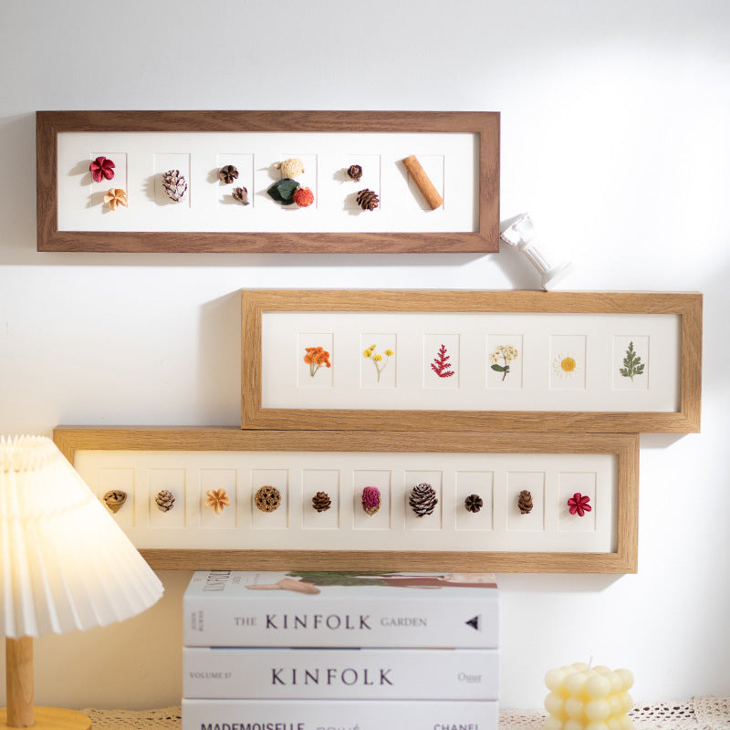 Artistic Nature-Inspired Shadow Box Frame