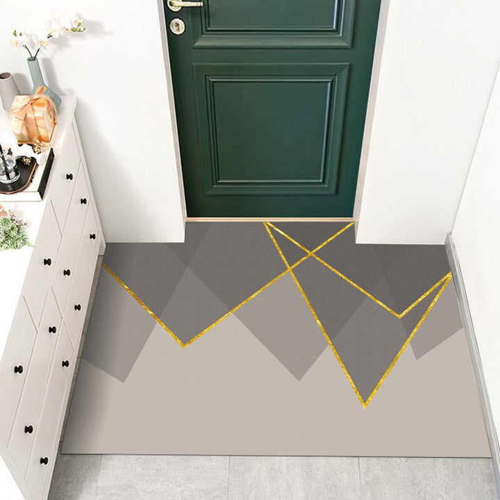 Geometric Decorative Entrance Mat