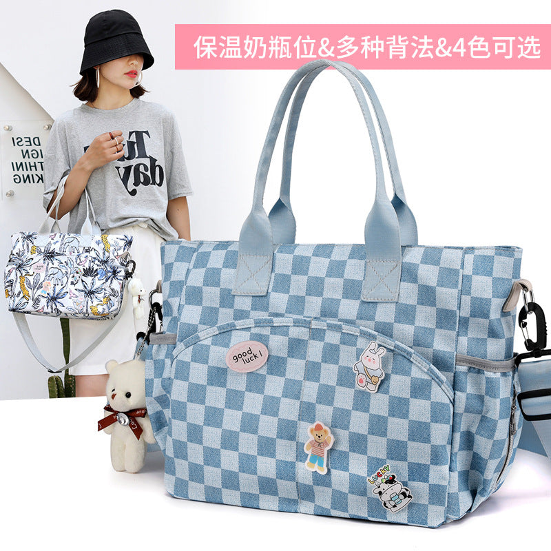 Checkered Tote Bag Kalsten