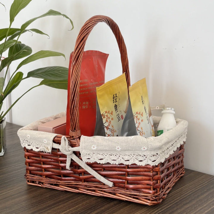 Decorative Woven Storage Basket Kalsten