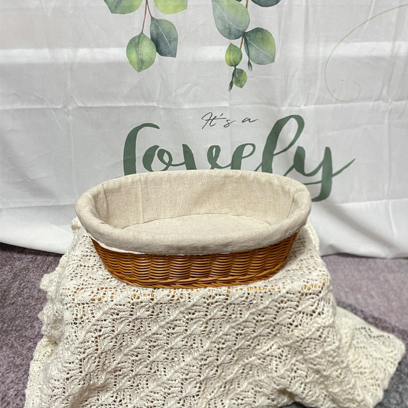 Cozy Woven Bread Basket Kalsten