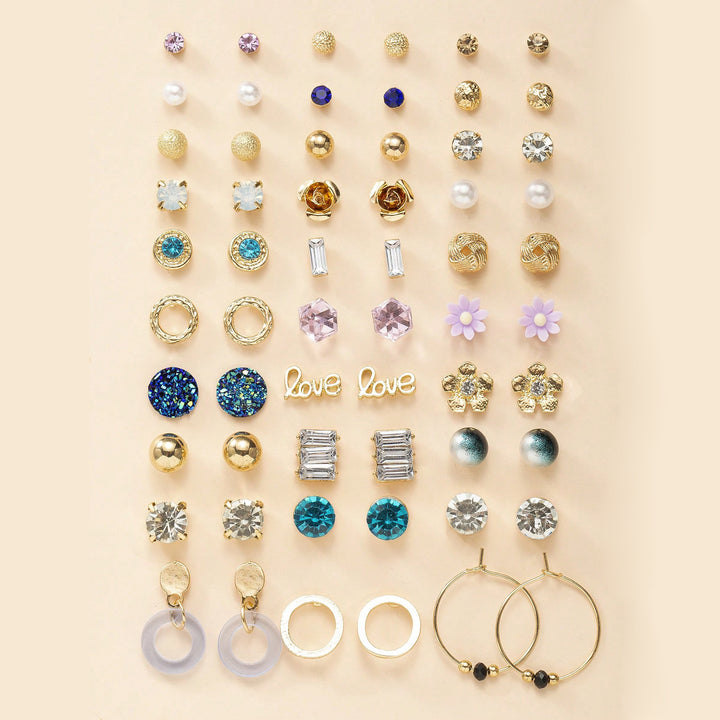 Earring set with versatile motifs Kalsten
