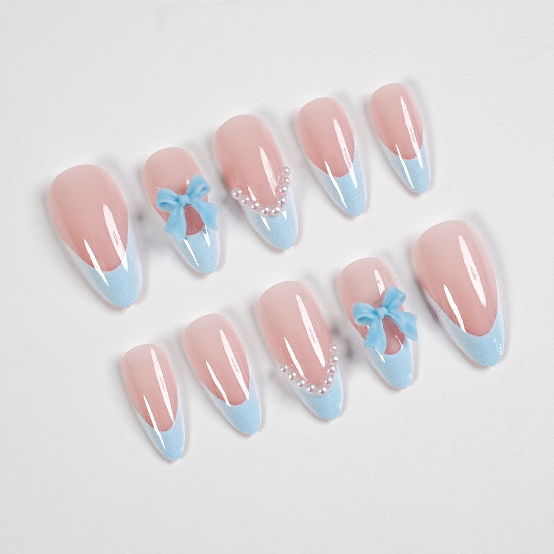 Enhanced Press-On Nail Art Kit