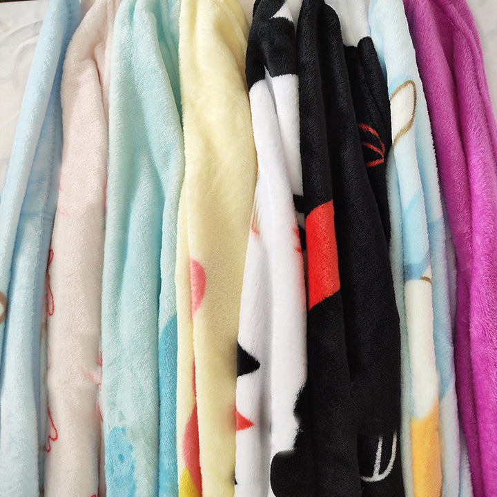 Women's cuddly blanket made of super soft microfiber fabric Kalsten