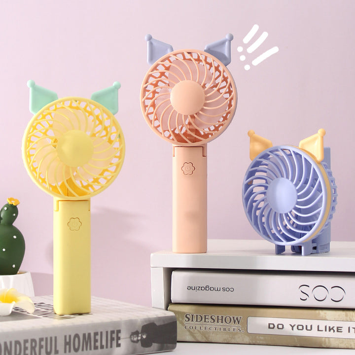 Unisex Funny Handheld Fan with Animal Ears Kalsten