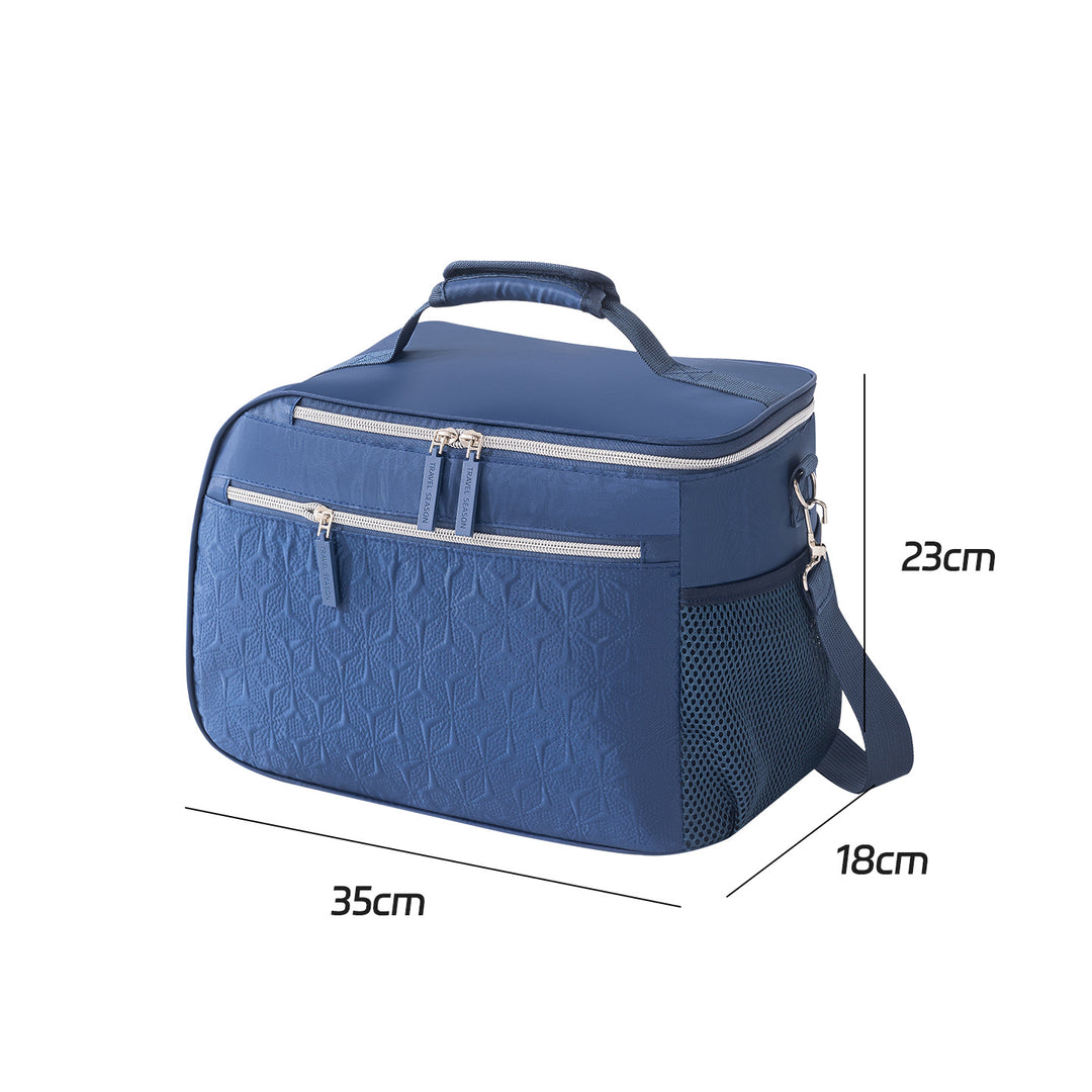 Cooling and transport bag with versatile interior layout Kalsten