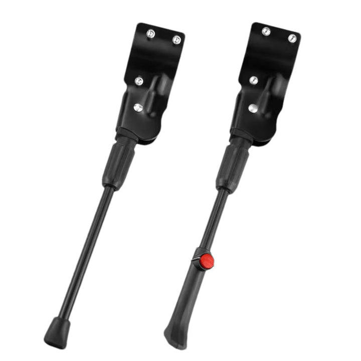 fixed-length three-bolt bicycle kickstand for twenty six inch wheels with reinforced alloy mount Kalsten