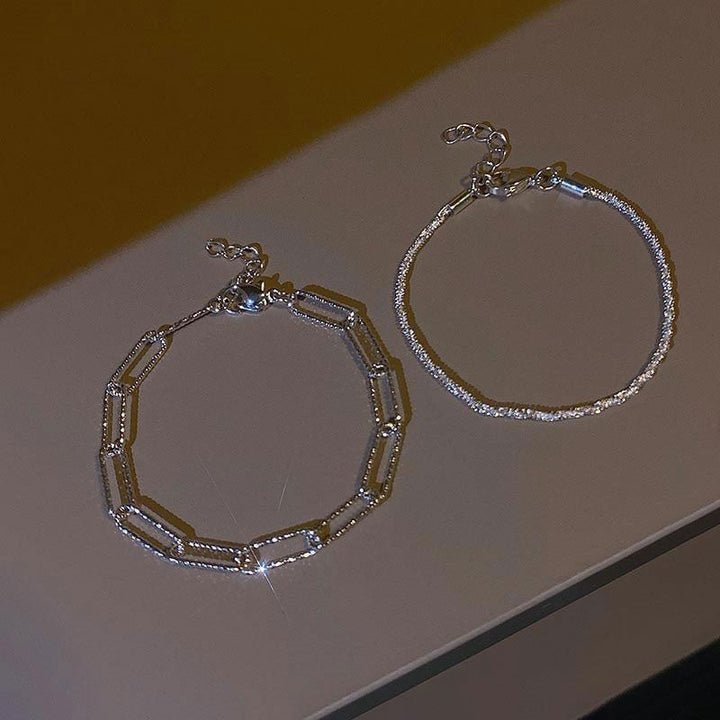 Layered Chain Link Necklace Kalsten