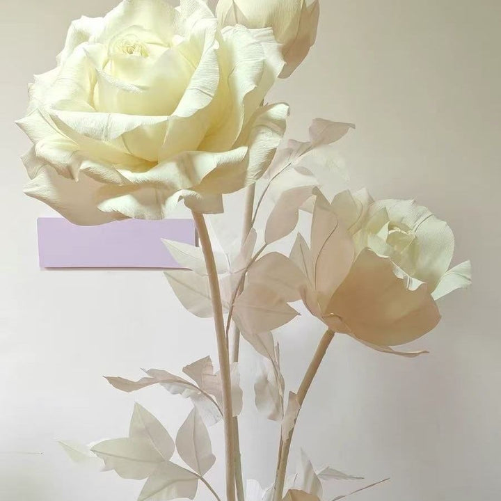Elegant Decorative Paper Rose Arrangement