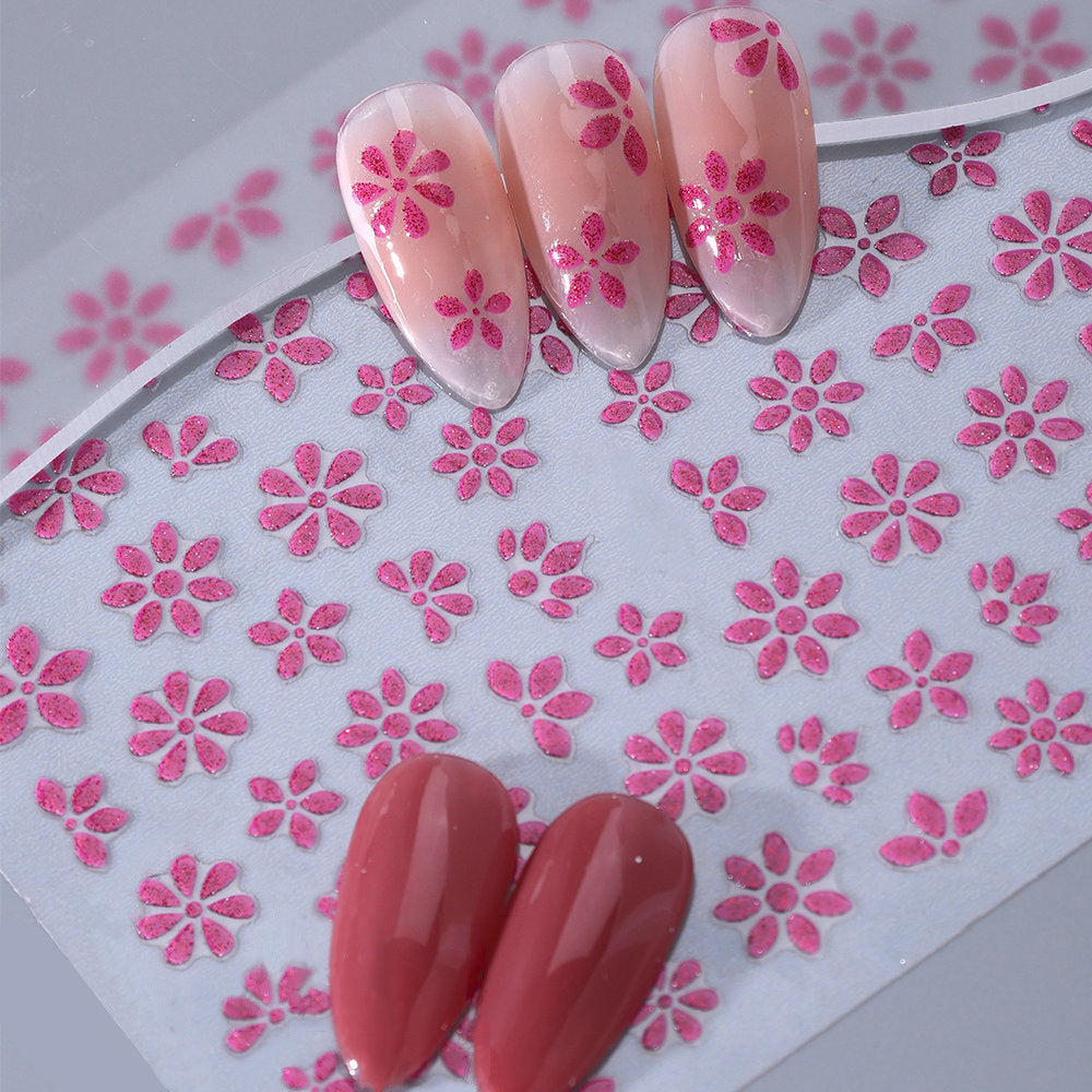Decorative Floral Nail Art Stickers  1791507059