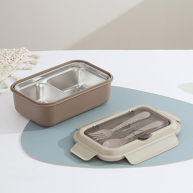 Airtight Bento Lunch Box with Removable Divider