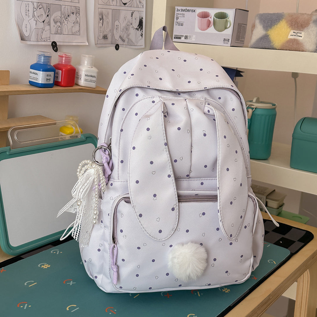 Cute Bunny-Ear Themed Backpack Kalsten