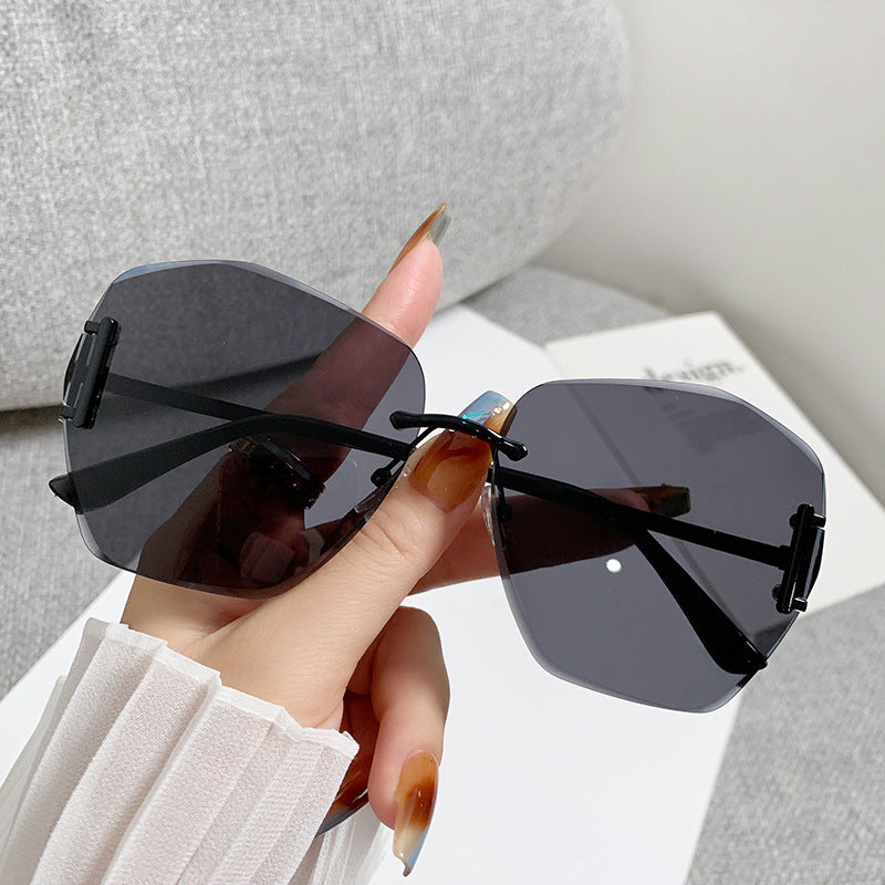 Women futuristic square sunglasses Kalsten